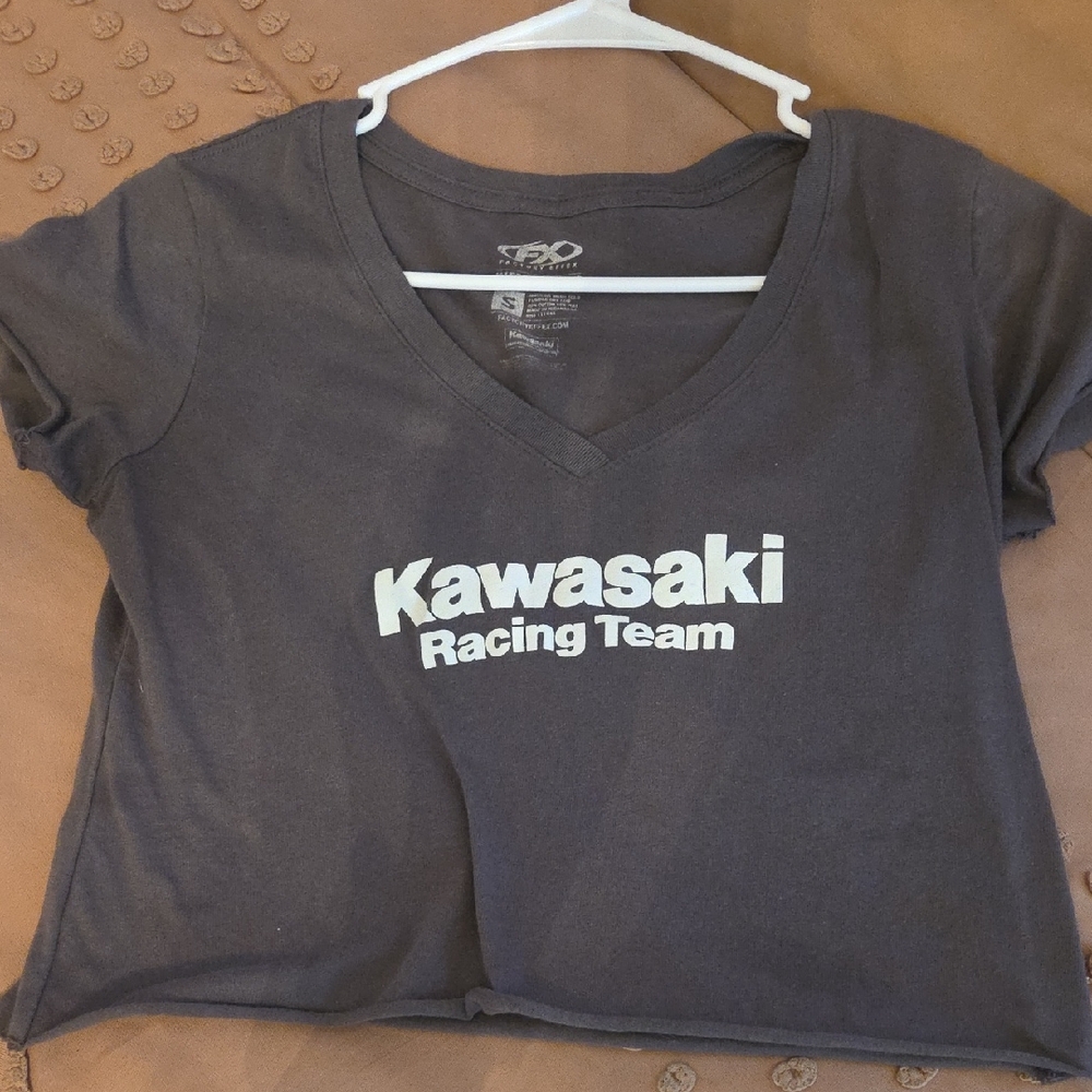 Kawasaki Racing Team Gray T-Shirt